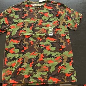 Boys brand new camo polo t shirt